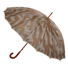 Прямой зонтик для леопарда (JS-019)